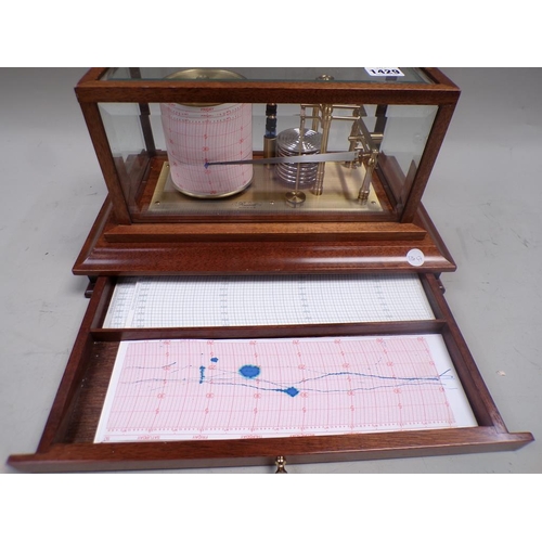 1429 - RUSSELL OF NORWICH BAROGRAPH - 40cms W