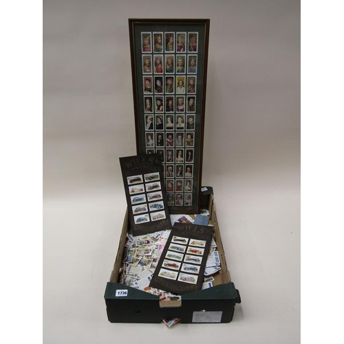 1736 - F/G CIGARETTE CARDS PLUS LOOSE CARDS