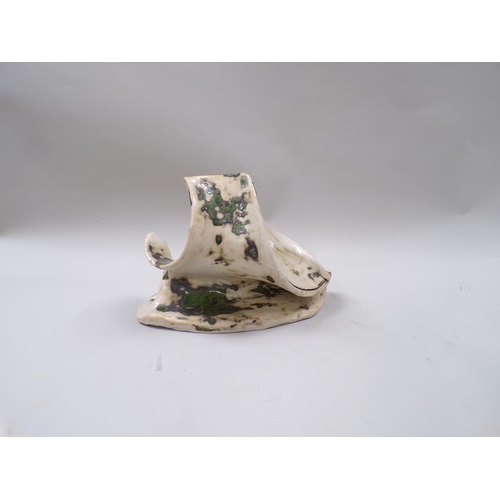 1835 - STUDIO POTTERY SCULPTURE, 24CM H