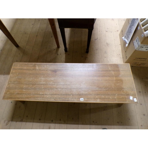 1944 - TEAK LOW TABLE 139 x 13 cms