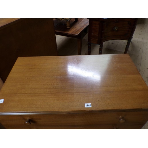 1948 - TEAK FIVE DRAWER CHEST