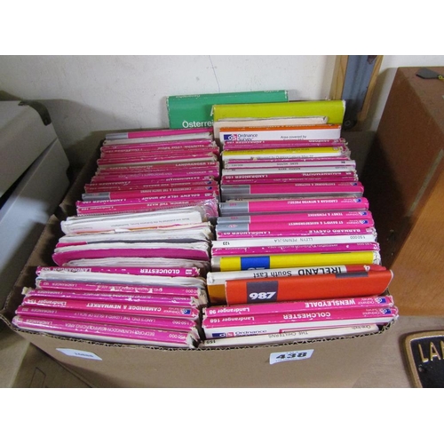 438 - COLLECTION OF OS MAPS