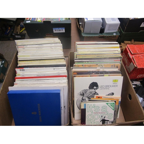 449 - TWO BOXES OF MIXED RECORDS