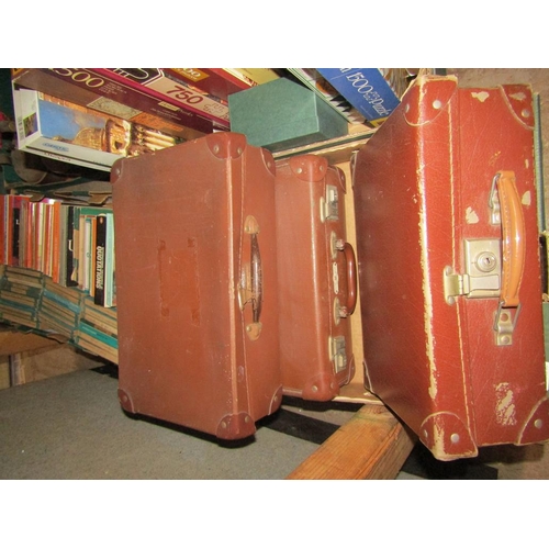 462 - THREE SUITCASES