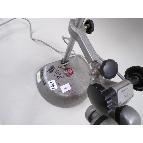 1387 - DABECK 46327 ELECTRIC MICROPSCOPE