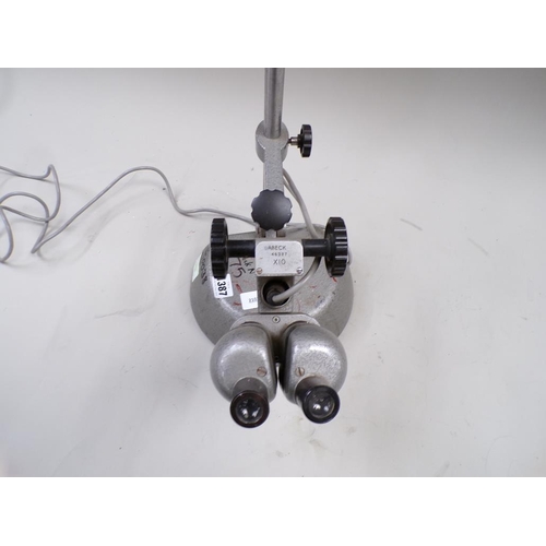 1387 - DABECK 46327 ELECTRIC MICROPSCOPE