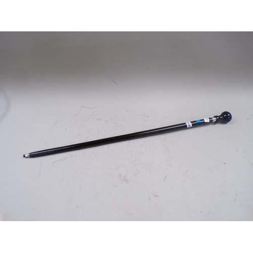 1443 - WALKING CANE WITH A PORSCHE TYPE HANDLE