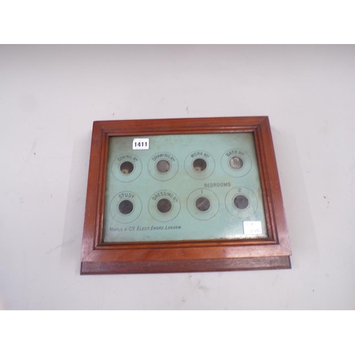 1411 - HOUSEHOLD BUTLERS BELL ROOM INDICATOR