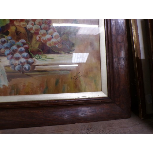 149 - FRAMED OIL - STILL LIFE