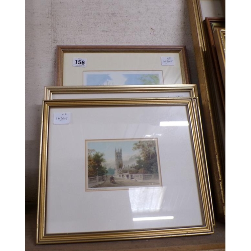 156 - FRAMED PRINTS - OXFORD