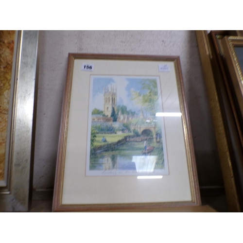 156 - FRAMED PRINTS - OXFORD