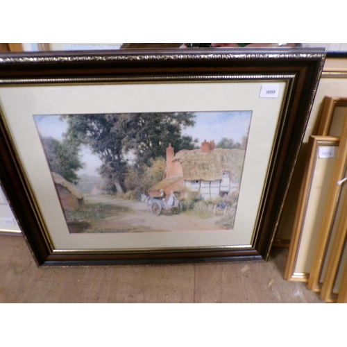 161 - FRAMED PRINTS, NEEDLEWORKS ETC