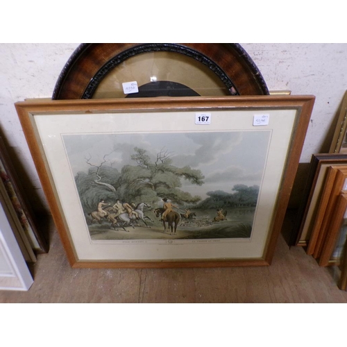 167 - QTY OF FRAMED PICTURES AND PRINTS ETC