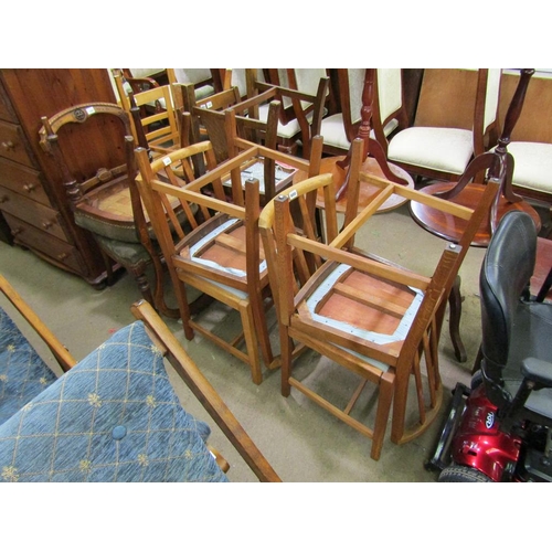 600 - COLLECTION OF SIX CHAIRS