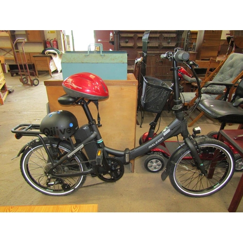 605 - RALEIGH ELECTRIC FOLDING BIKE