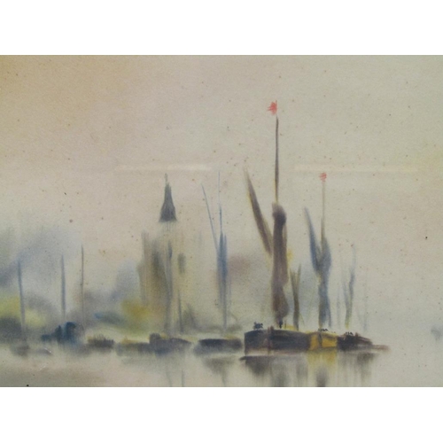 1221 - JOHN SNELLING - SERIES OF FOUR WATERCOLOURS - LANDSCAPES AND VILLAGES, EACH F/G, 27CM X 42CM