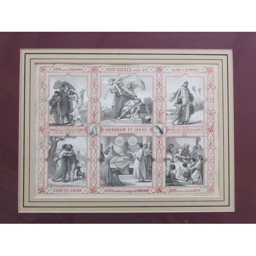 1269 - SERIES OF THREE 19C F/G B&W PRINTS OF HISTORICAL SCENES FROM ROMAN TIMES, F/G, 24CM X 32CM