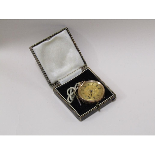 1484 - 14CT GOLD POCKET WATCH