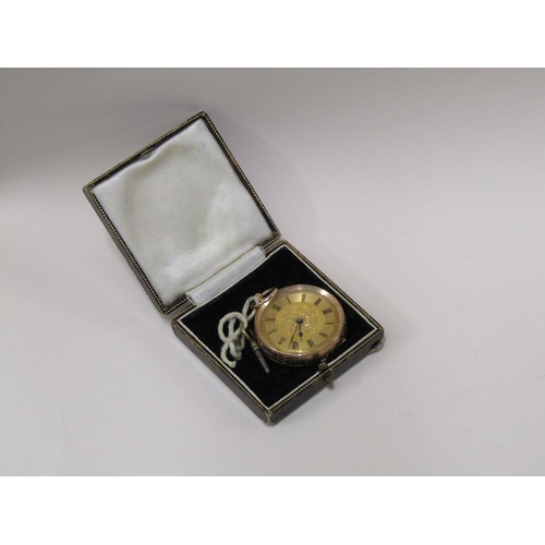 1484 - 14CT GOLD POCKET WATCH