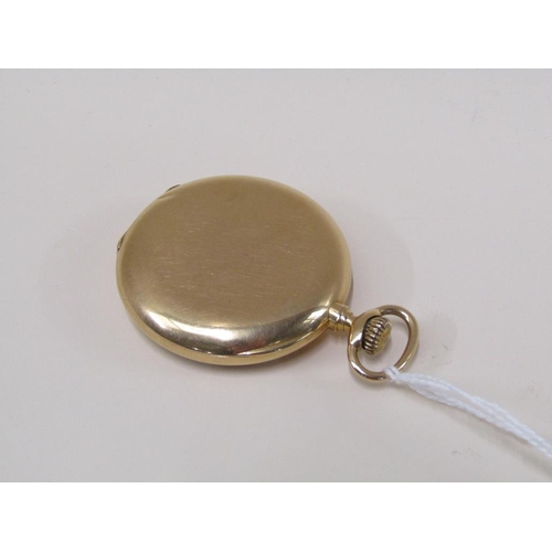 1486 - 18CT GOLD SWISS POCKET WATCH