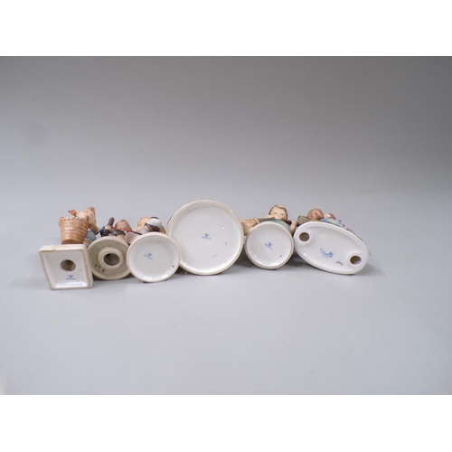 1717 - COLLECTION OF HUMMEL FIGURES, LARGEST 13cms H