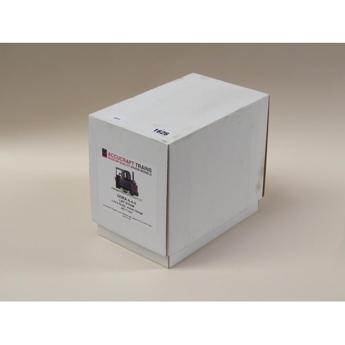 1626 - ACCUCRAFT TRAINS MUSEUM QUALITY MODEL DORA 0-4-0 LIVE STEAM