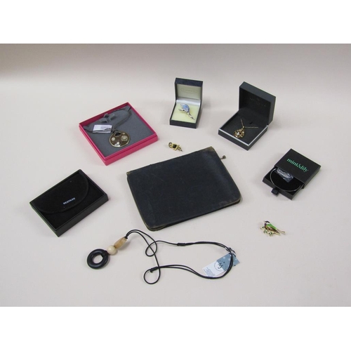 1643 - MIXED COSTUME JEWELLERY TO INC. BROOCHES ETC