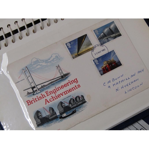 1661 - THREE ALBUMS OF COINS AND FIRST DAY COVERS