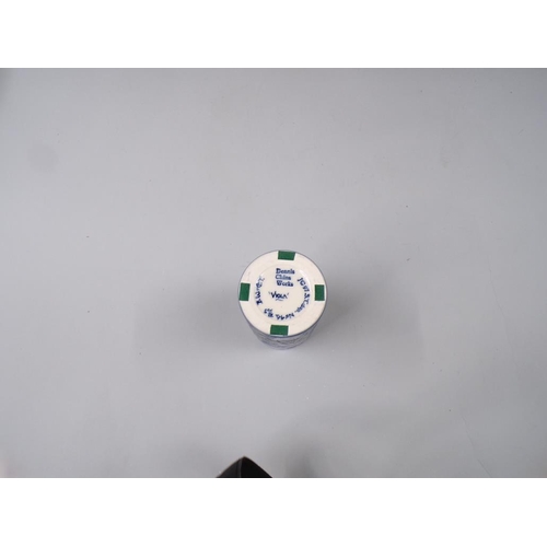 1805 - DENNIS CHINAWORKS VIOLA VASE BY SALLY TUFFIN, 14CM H