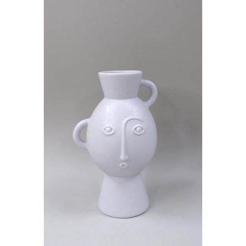 1820 - SASS & BELLE AMIRA FACE VASE, 26CM H