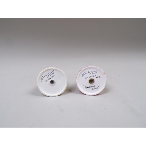 1836 - EMILIO JAMES HOMESTEAD COTTAGE CONICAL SIFTER; ONE OTHER