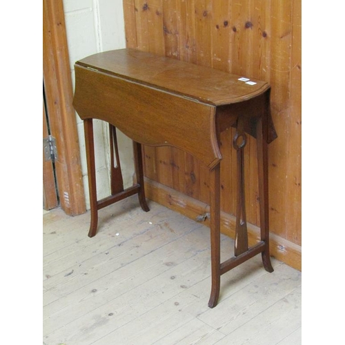 1840 - EDWARDIAN DROP LEAF TABLE 77 cms