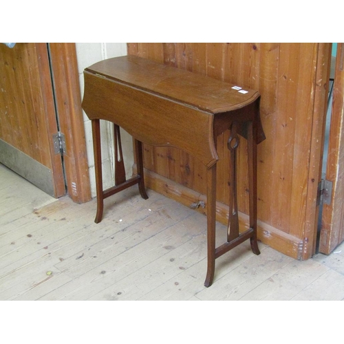 1840 - EDWARDIAN DROP LEAF TABLE 77 cms