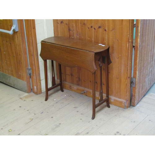 1840 - EDWARDIAN DROP LEAF TABLE 77 cms