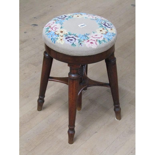 1855 - VICTORIAN PIANO STOOL