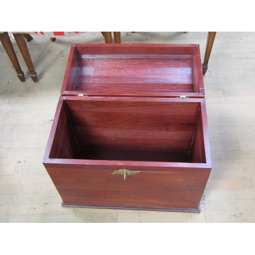 1870 - REPRODUCTION DOME TOP TRUNK 60 x 52cms