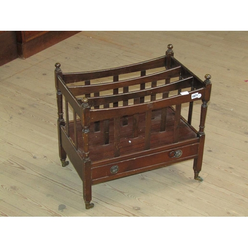 1871 - REPRODUCTION MAHOGANY CANTERBURY 55cms