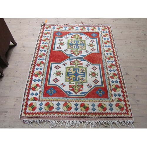 1898 - MULTI COLOUR RUG - 164CM X 127CM