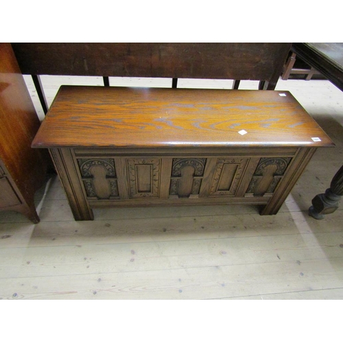 1921 - OLD CHARM OAK COFFER 115cms