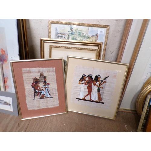 159 - QTY OF FRAMED PICTURES AND PRINTS AND PORTRAIT