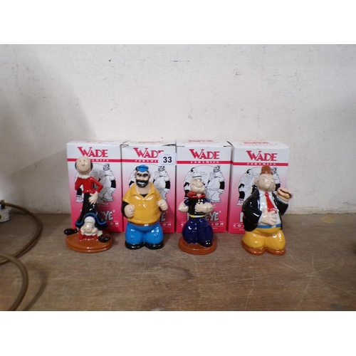 SET OF WADE POPEYE FIGURES