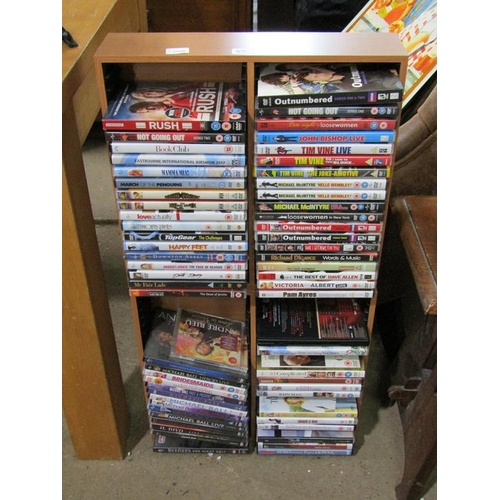 595 - QTY OF DVDs