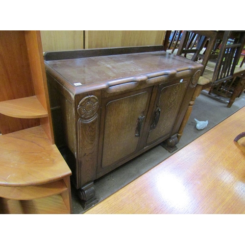 630 - 1930s OAK SIDEBOARD