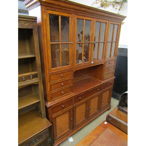 654 - LARGE LIBRARY BOOKCASE