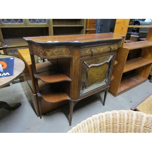 676 - ROSEWOOD INLAID SIDEBOARD