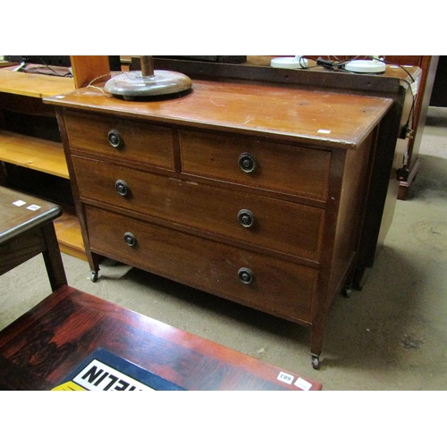 679 - INLAID CHEST OF DRAWERS