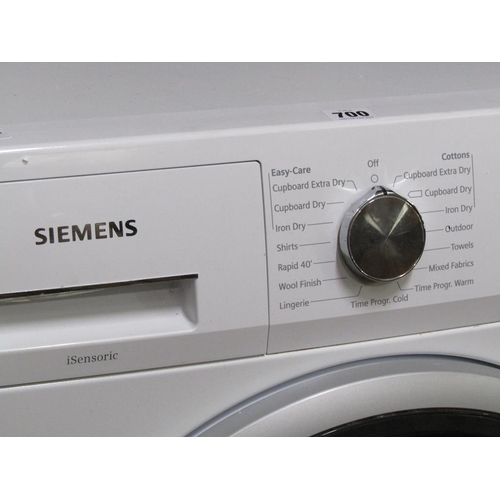 700 - SIEMENS TUMBLE DRYER