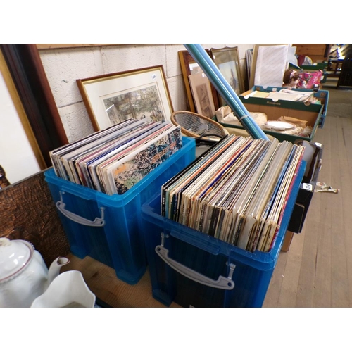 333 - TWO CRATES OF RECORDS