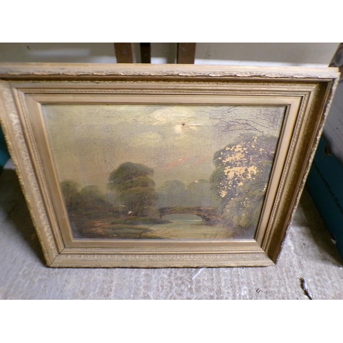 362 - QTY OF GILT FRAMED OILS