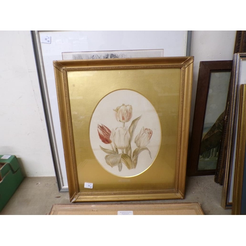 399 - QTY OF FRAMED PICTURES TO INCL ORIENTAL